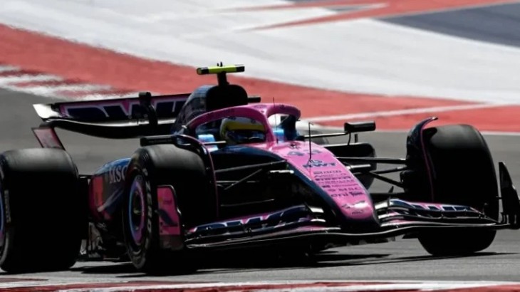 Colapinto terminó 9° durante la primera práctica libre del Gran Premio de México